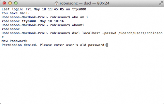 Reset Password For Mac Os